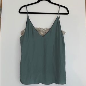 Free people silk and lace cami